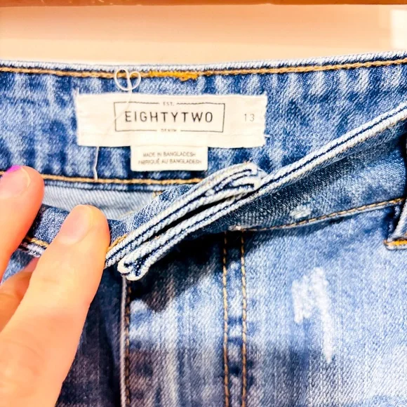 ARDENE Blue denim mini skirt - Picture 6 of 6